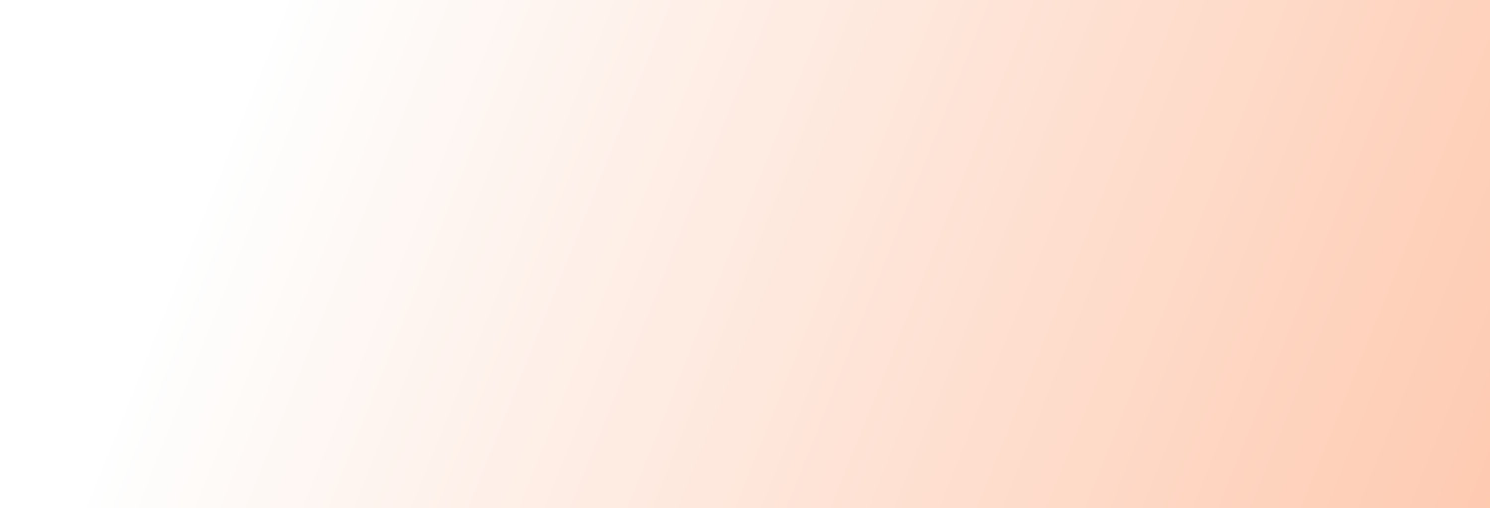 Peach and white color gradient background